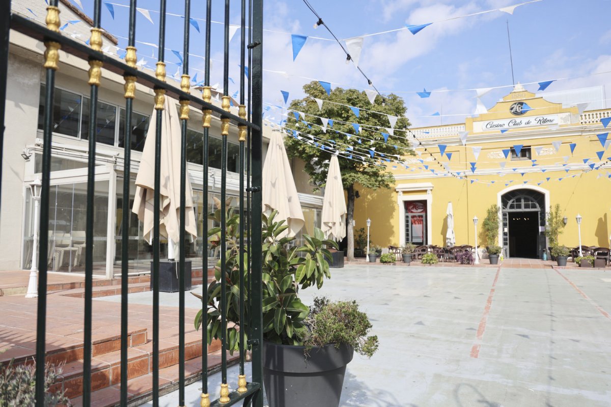 Les instal·lacions del Casino, al centre de Granollers