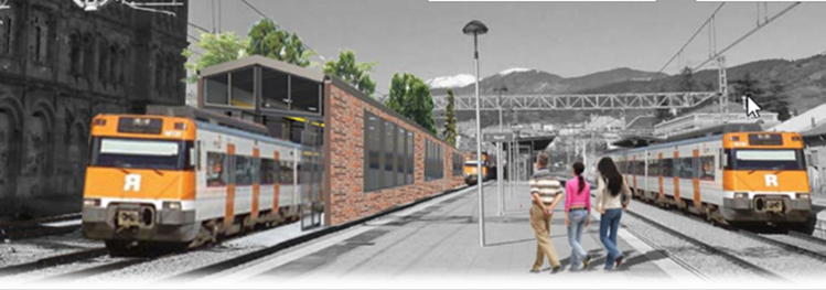 Imatge virtual del taller de Ripoll que ja està en construcció