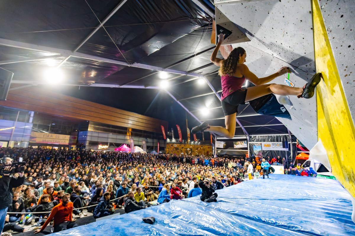Un ambient espectacular va acompanyar les finals del 10è Open Bloc de Vic