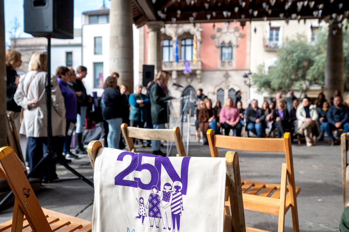 A Granollers la lectura del manifest es farà a la plaça de la Porxada
