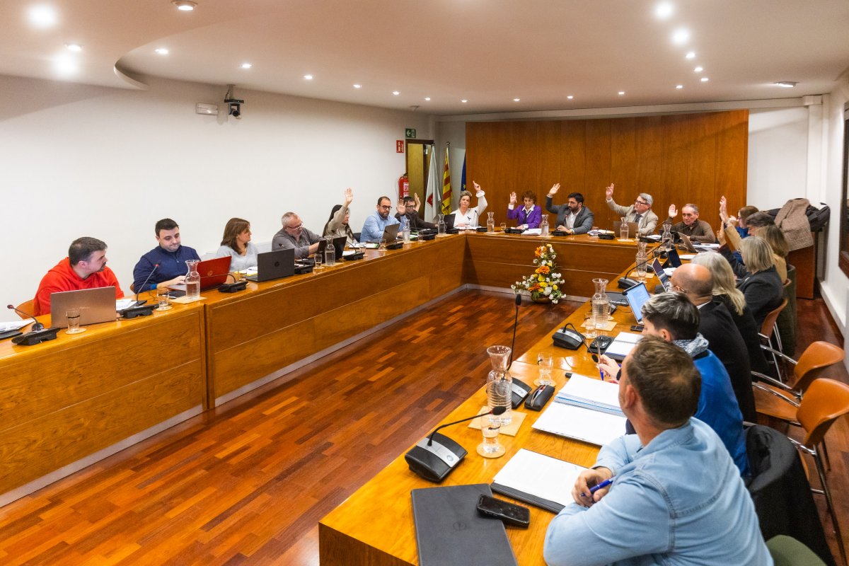 L'equip de govern de Manlleu va aprovar el pressupost en solitari