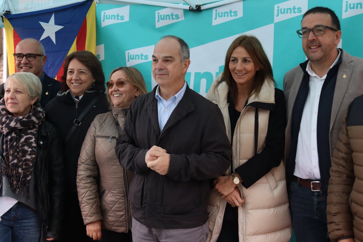 Jordi Turull, aquest dissabte a Vic