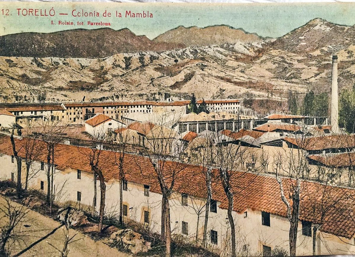 Una postal de principis del segle XX il·lustrada per l’històric fotògraf i editor francès Lucien Roisin, establert a Barcelona i autor d’un gran nombre de postals d’indrets de Catalunya