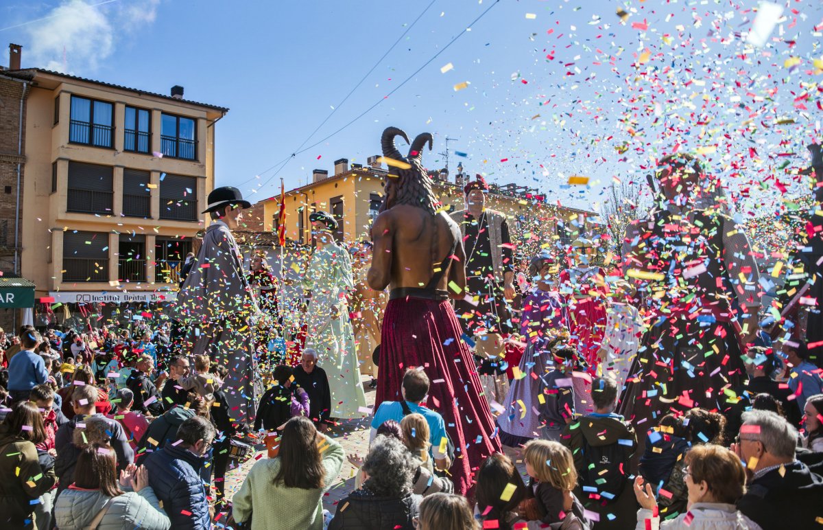 Un moment de la trobada de Tona