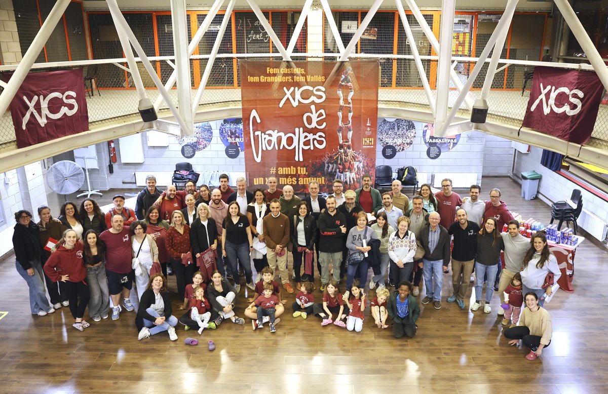 Els Xics de Granollers van agrair els patrocinadors la seva col·laboració