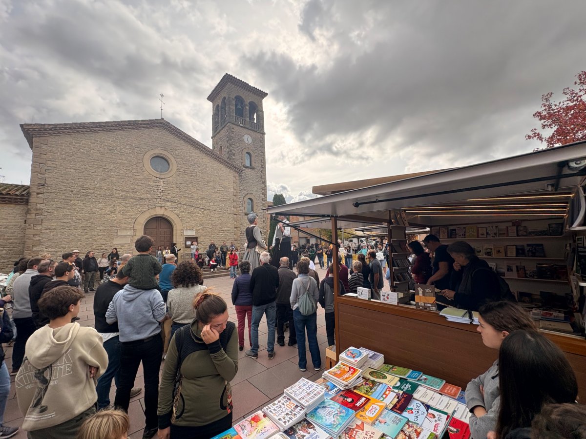 Un moment de la celebració d'aquest diumenge