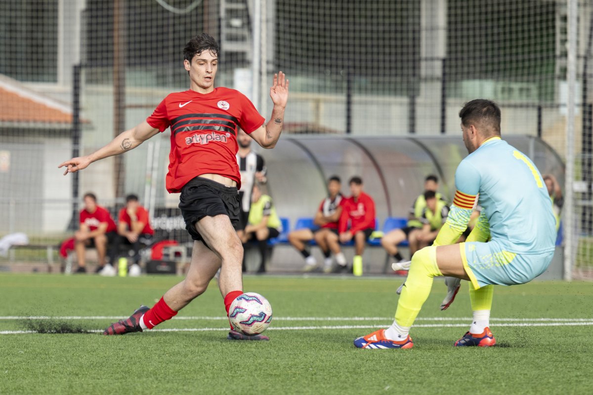 Una acció del Torelló, en una imatge del partit de la setmana passada