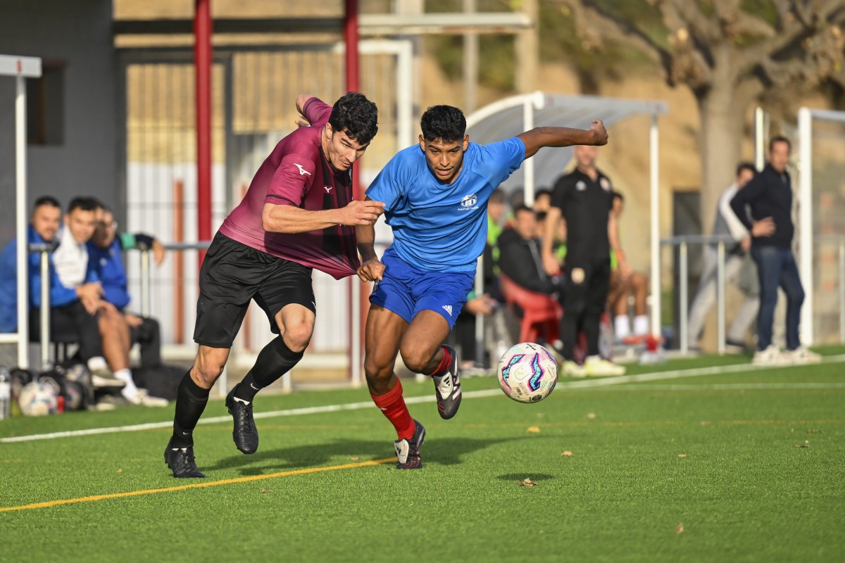 Guiu del Castillo, autor del gol de l'honor del Vic Riuprimer