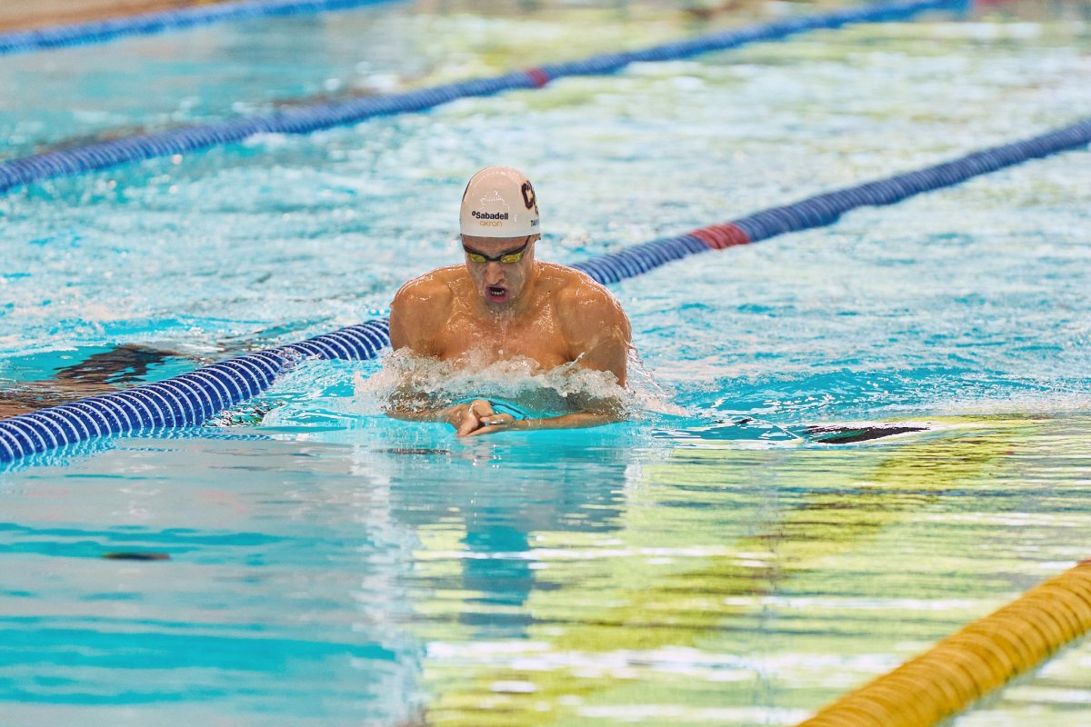 Eudald Tarrats, en plena competició