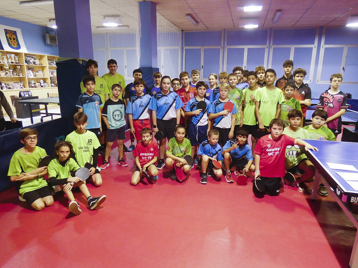 Foto de grups dela participants al torneig