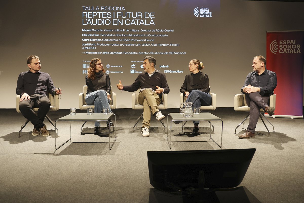 Unes jornades debaten sobre el pòdcast en català a Roca Umbert