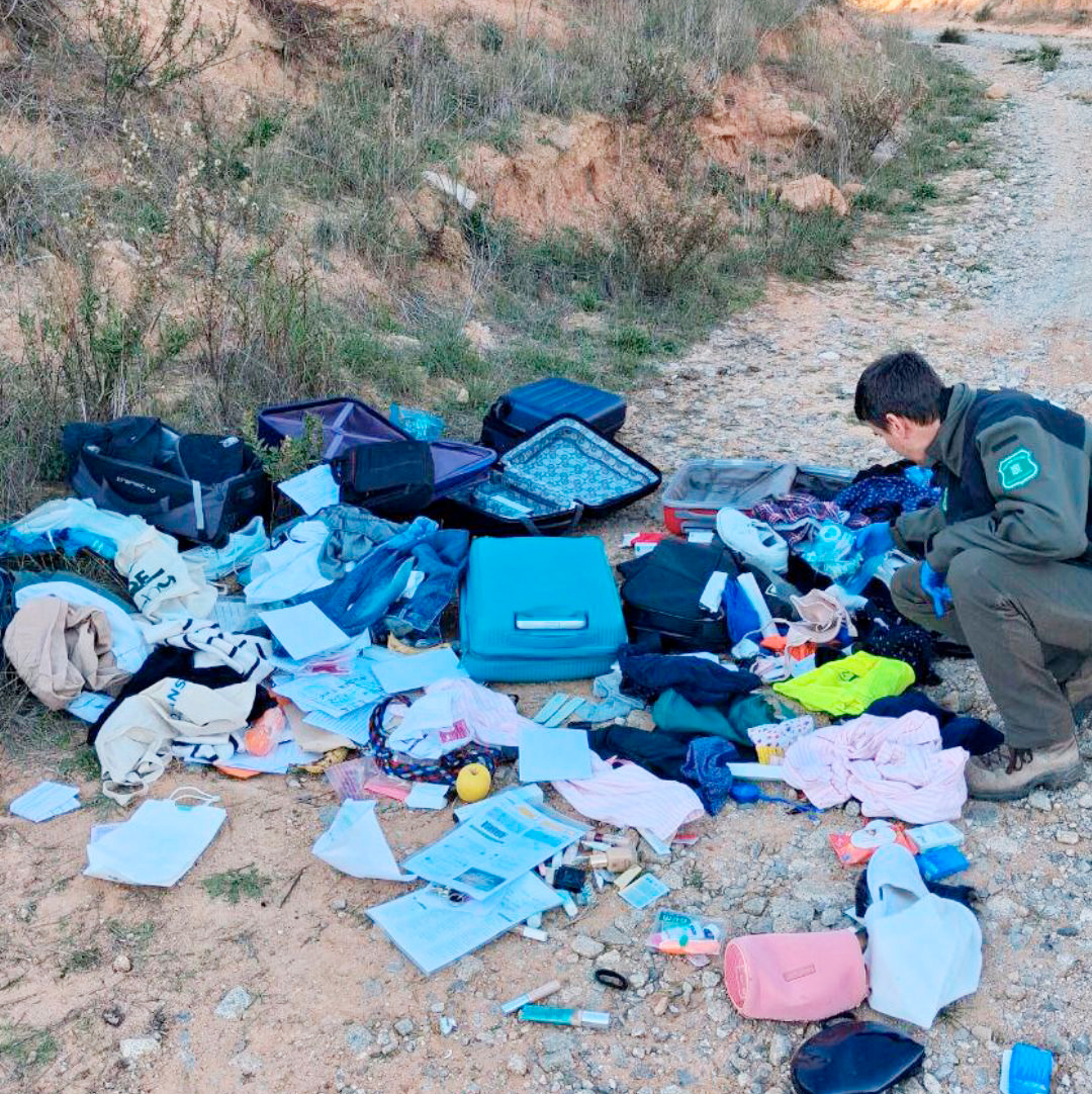 Els Agents Rurals van trobar material robat al turó de Can Pla de Vilanova