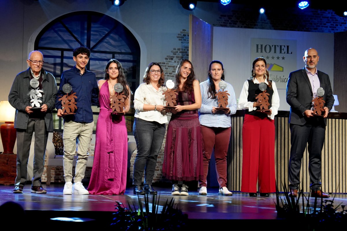 Els guanyadors dels diferents guardons dels Premis Tardor de Santa Eulàlia