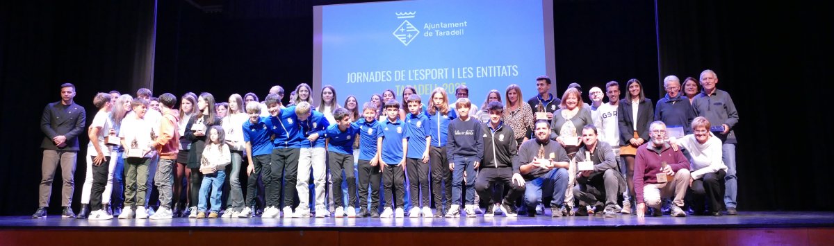 Foto de grup dels premiats