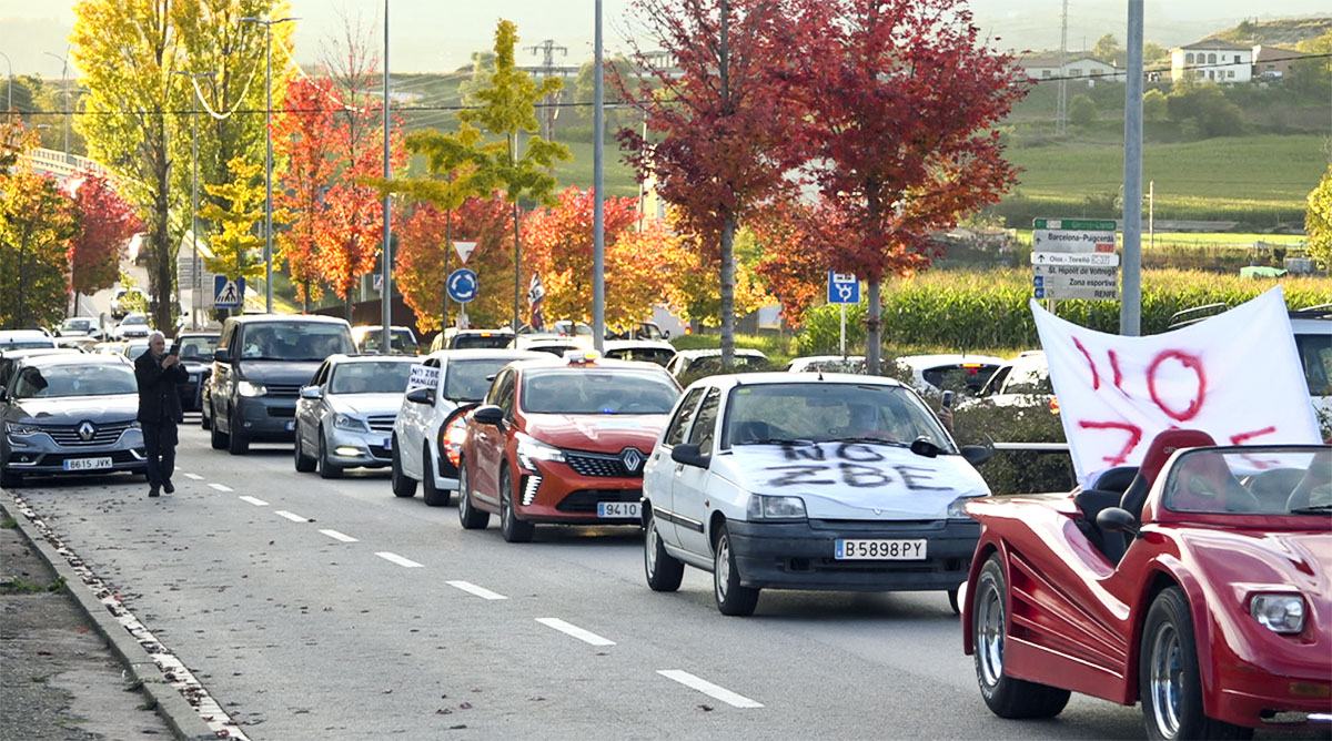 Alguns dels vehicles participants