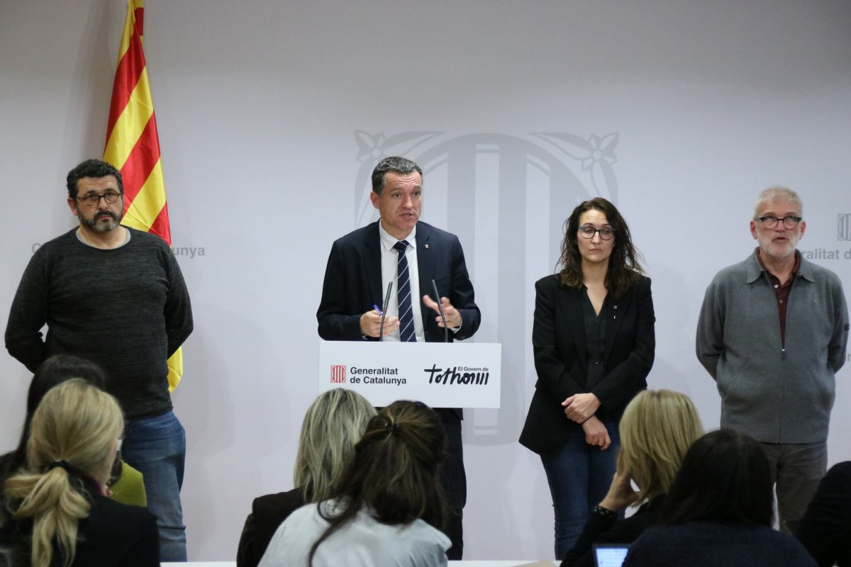 Compareixença del conseller Òscar Ordeig