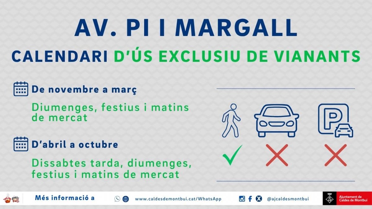 L'accés en vehicle a Pi i Margall