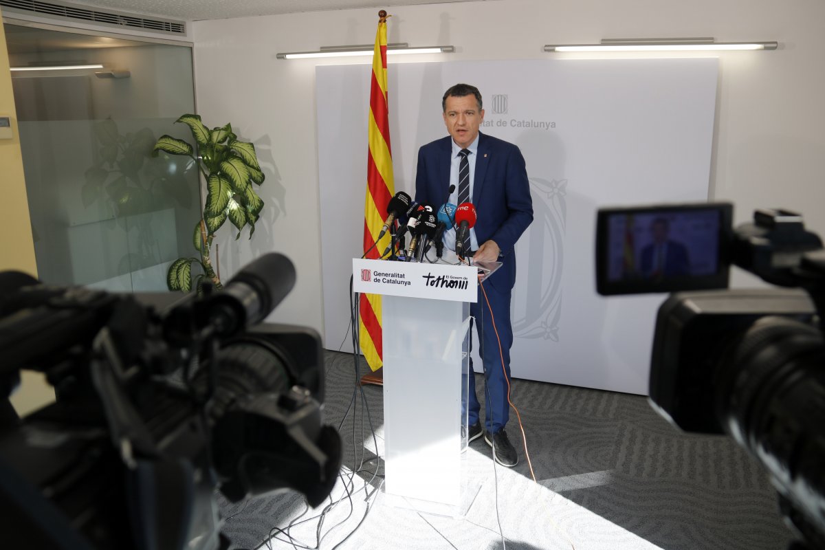 Compareixença del conseller Òscar Ordeig