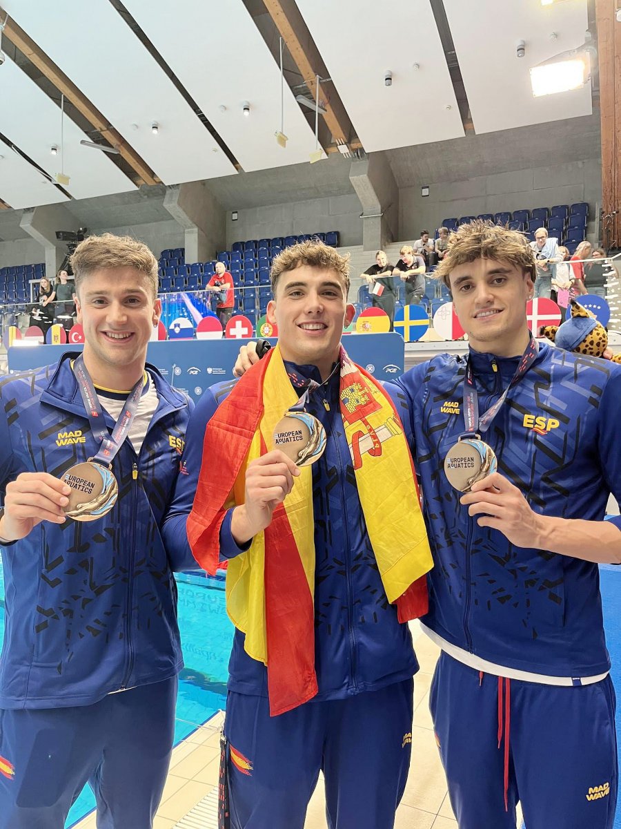 Un tercet de luxe als Europeus de natació de Polònia