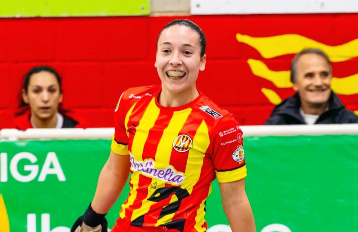 Nuria Garciolo ha marcat el gol que obria el marcador, però ha acabat essent insuficient