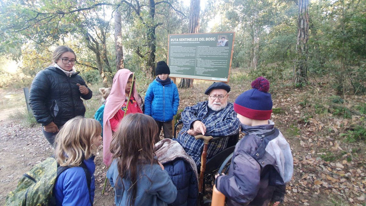 Llinars estrena una ruta de natura en homenatge a Martí Boada
