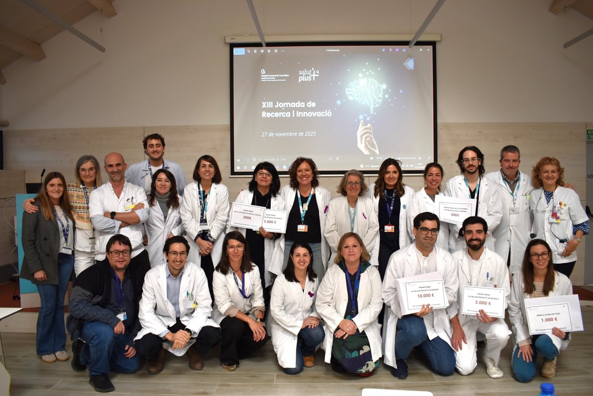 Els premiats de la Jornada de Recerca i Innovació