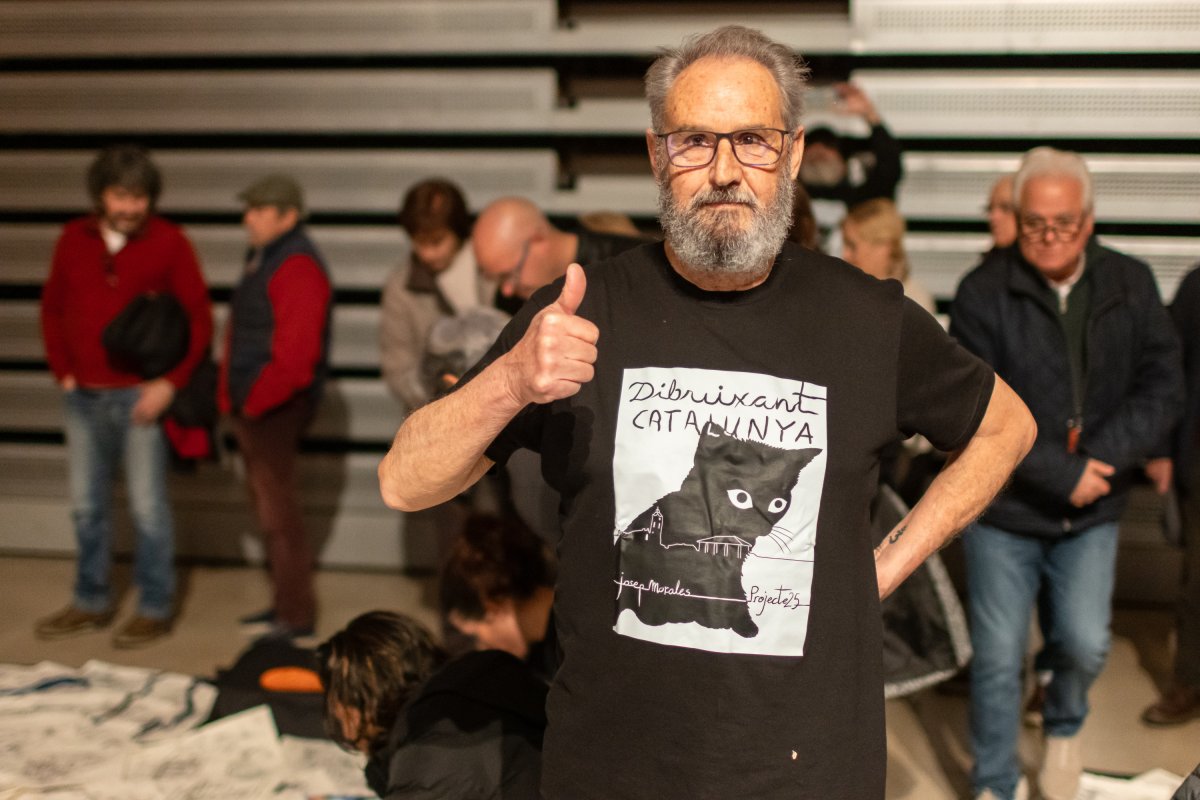 Josep Morales, de Vallromanes, dibuixa els 947 municipis de Catalunya