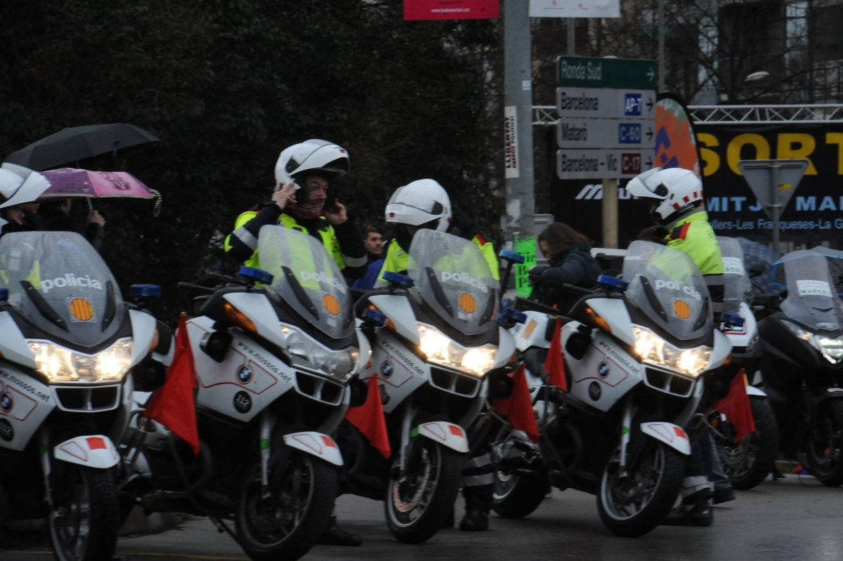 Dispositiu de trànsit a la Mitja