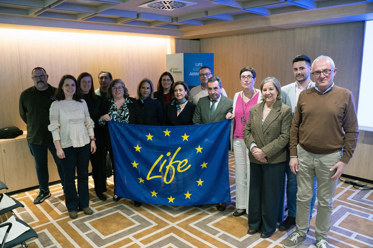 El socis del projecte LIFE Green Ammonia