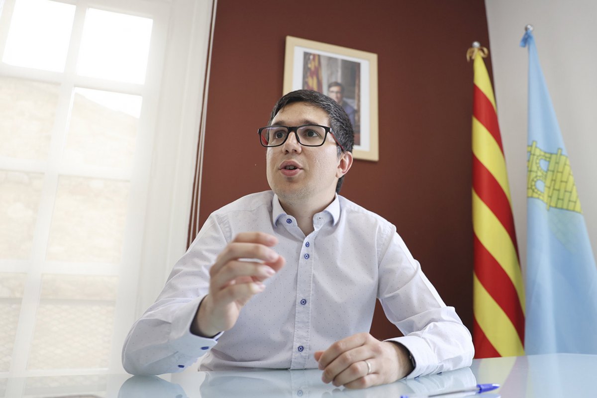 David Morales durant l'entrevista amb EL 9 NOU