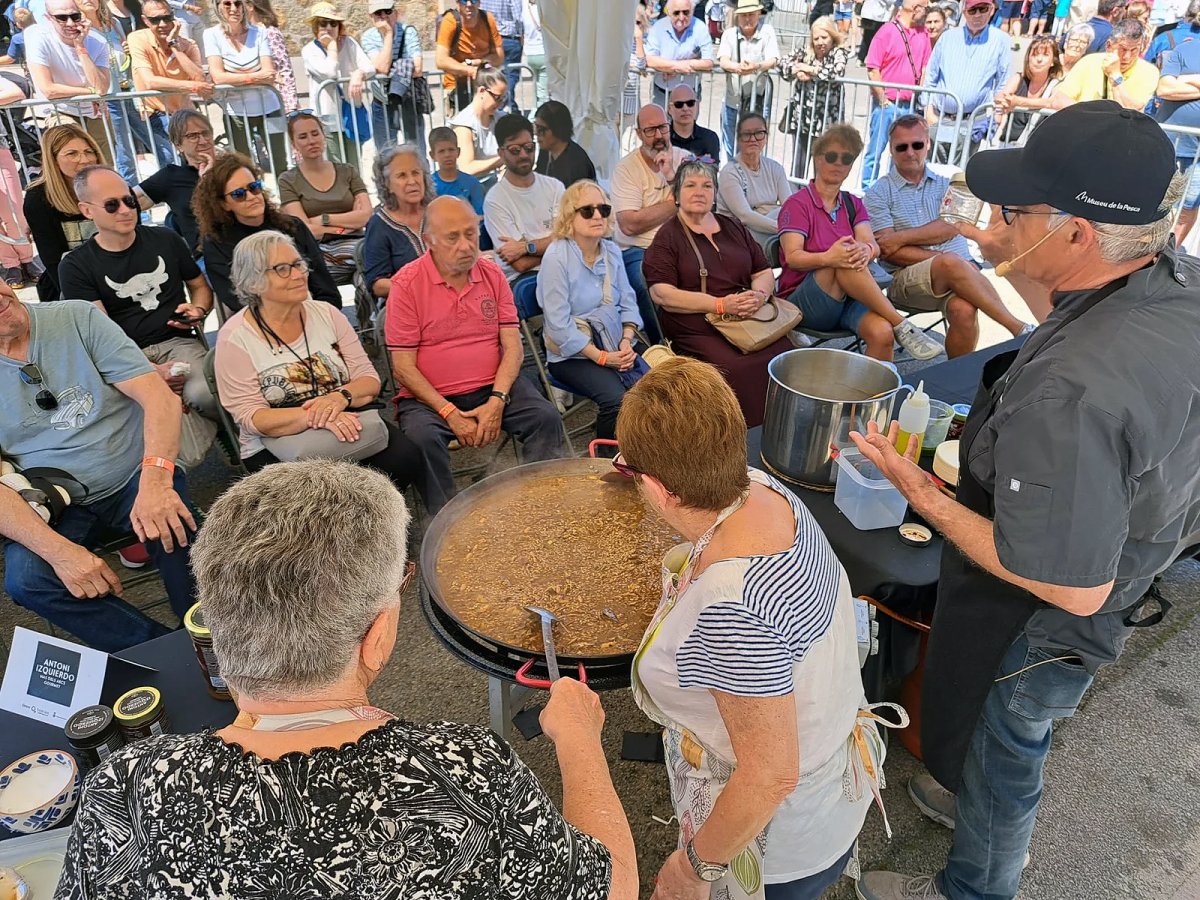 Sessió gastronòmica a l'edició del Palamós Terra de Mar de l'any passat