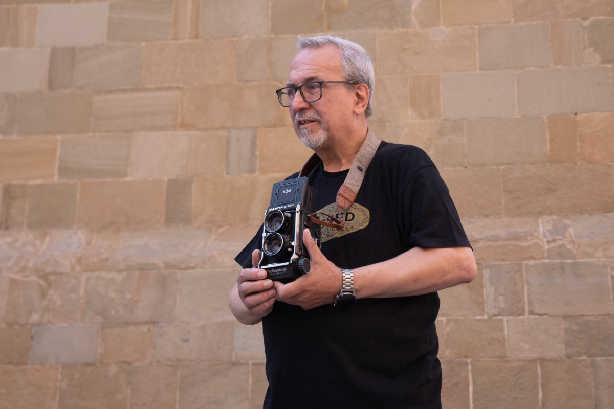 “M’hi vaig aficionar perquè el meu pare ja feia fotos”
