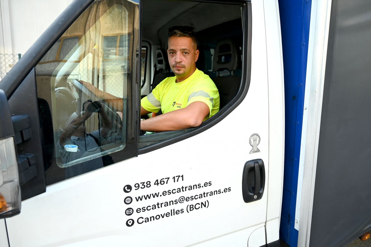 Òscar Martínez, transportista: “Les autopistes han deixat de ser vies ràpides”