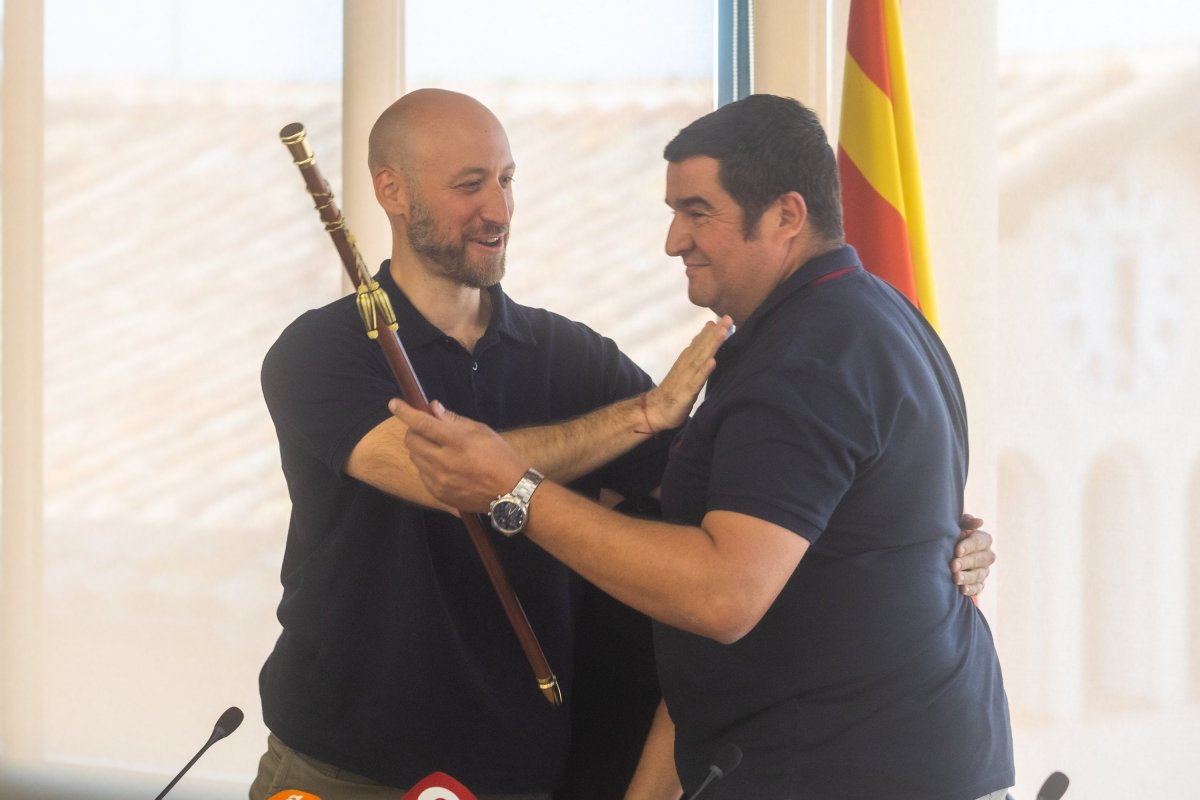Canvi a l’alcaldia de Santa Eugènia de Berga: Josep Sallent agafa el relleu a Xevi Fernández