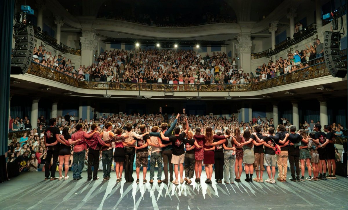 Nit d’eufòria a l’estrena del ‘Cop de Rock’ osonenc a Barcelona