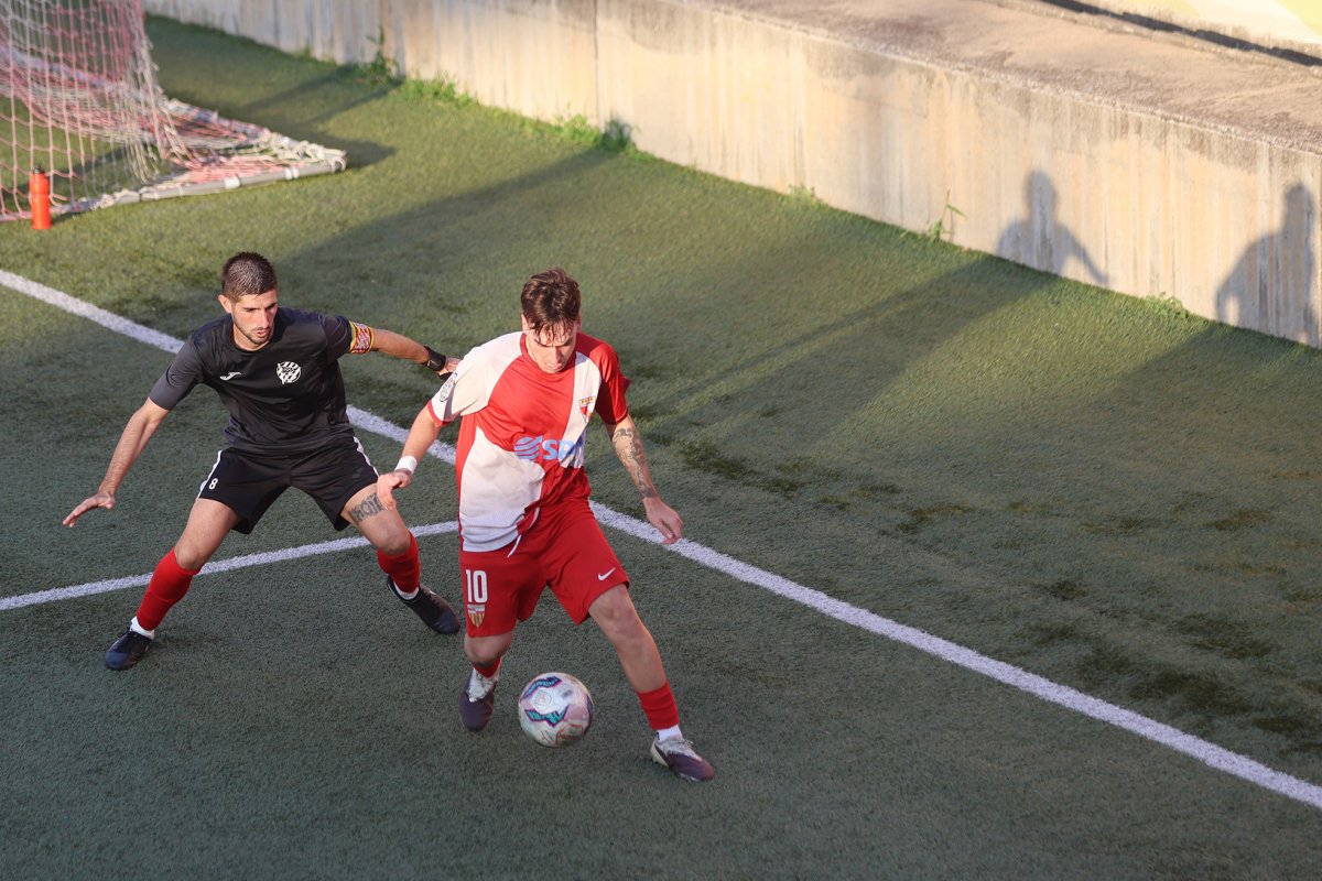 El CF Mollet remunta contra l’Olímpic La Garriga a la primera meitat