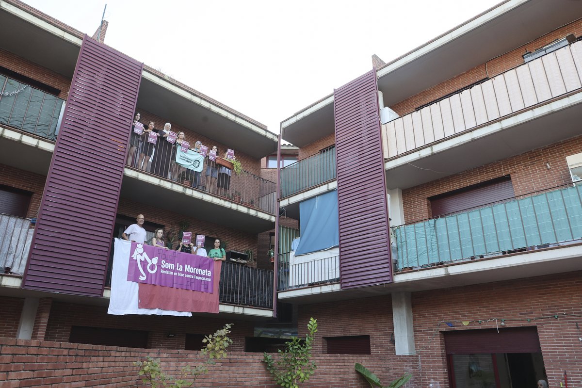 La Sareb suspèn els desnonaments de La Moreneta, a Sant Celoni