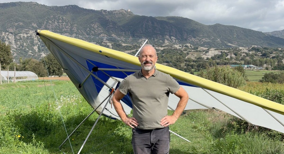 El santquirzenc Barry Mc Gowan, tercer a la Lliga d’ala delta