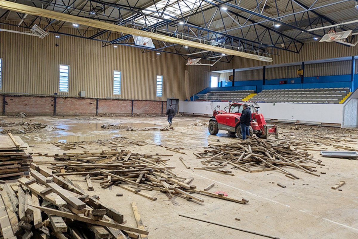 Montornès avança en la recuperació del complex esportiu de les Vernedes