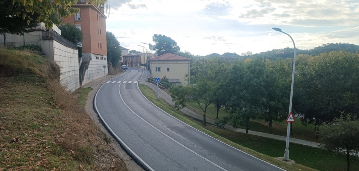 Comencen les obres per millorar la seguretat dels vianants a la carretera de Conanglell de Torelló