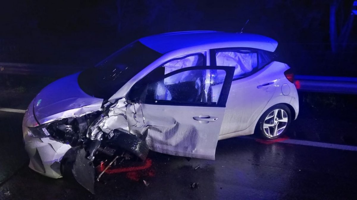 Detinguda per conduir beguda, drogada i contra direcció i provocar un accident a la C-17 a Malla