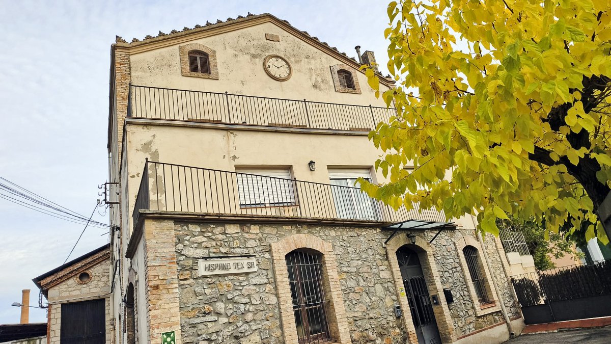 La tèxtil Hispano Tex presenta un ERO d’extinció a la planta de Moià