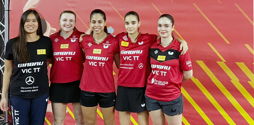 Quatre jugadores del Girbau Vic TT, a l’Spain Masters absolut