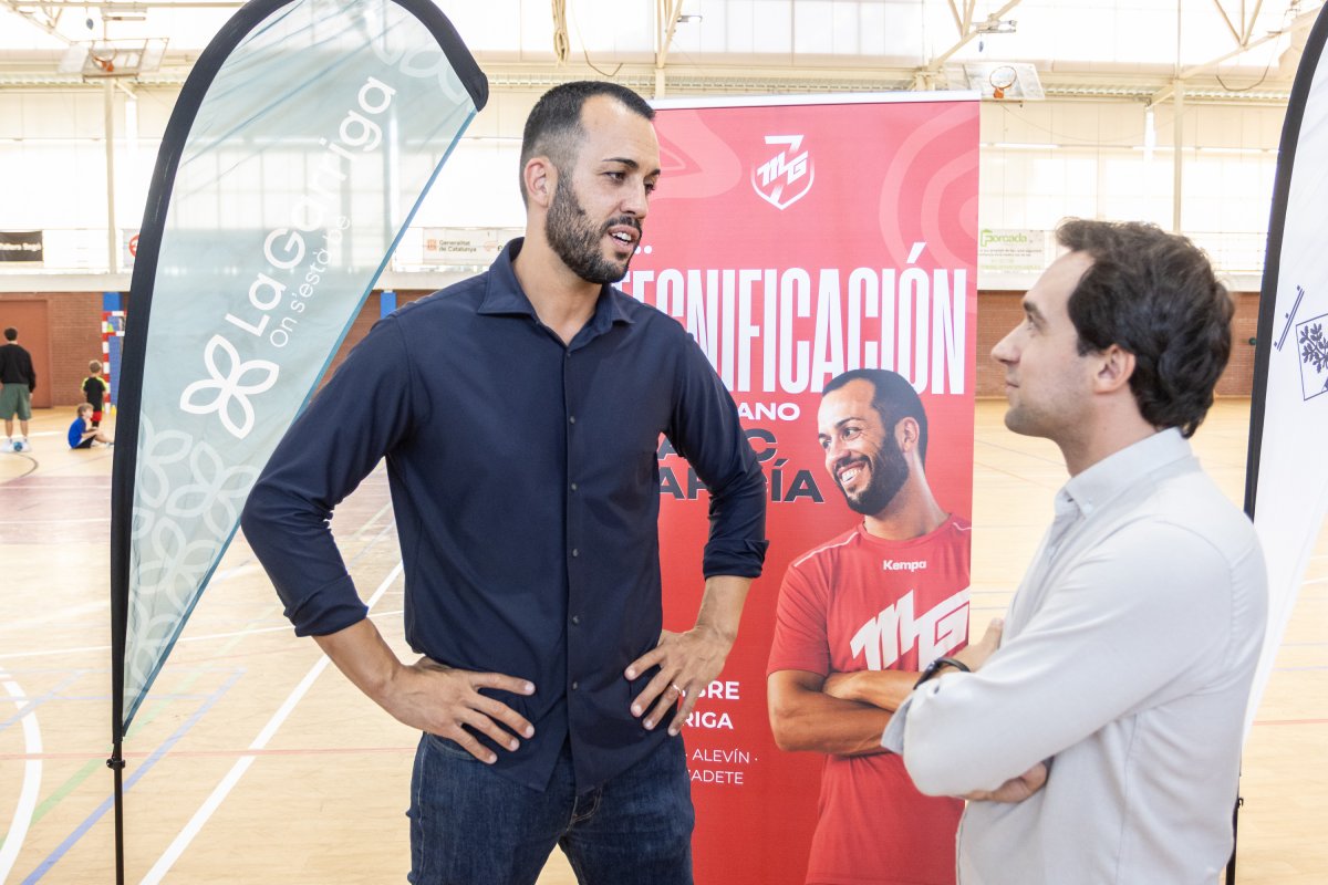 Marc García impulsa una tecnificació d’handbol a la Garriga