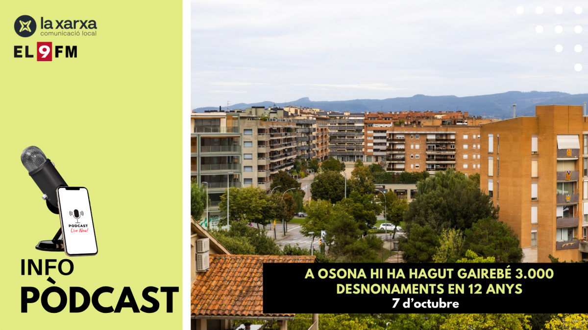 A Osona hi ha hagut gairebé 3.000 desnonaments en 12 anys