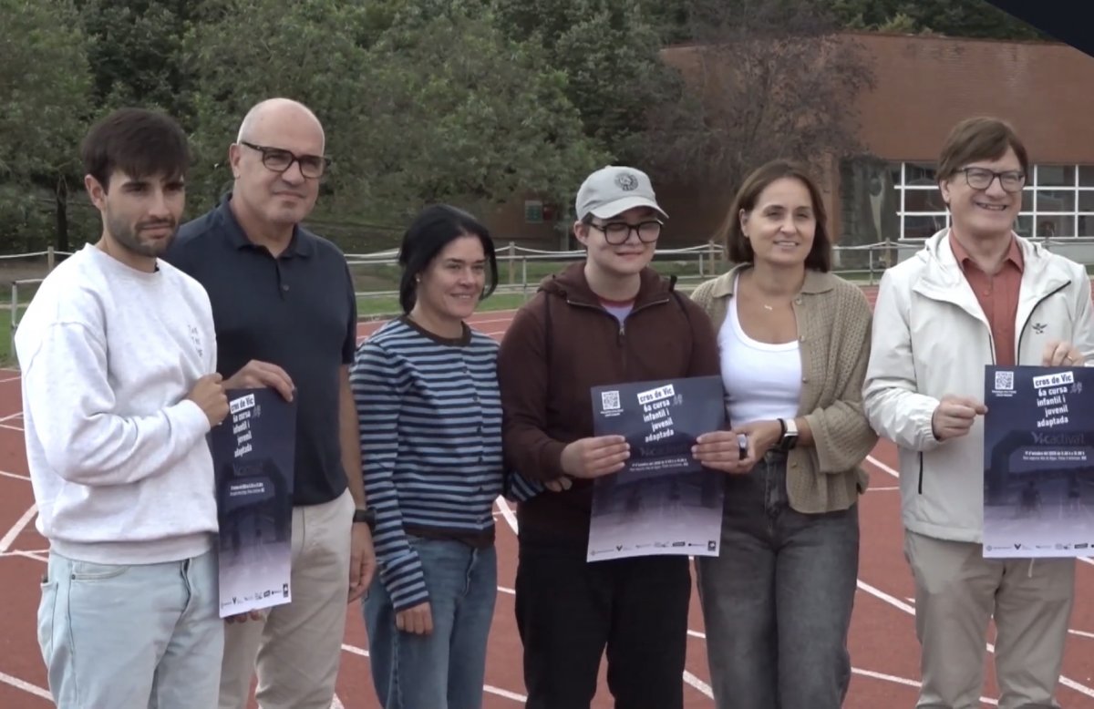 Presenten la 6a edició de la Cursa infantil i juvenil adaptada a Vic