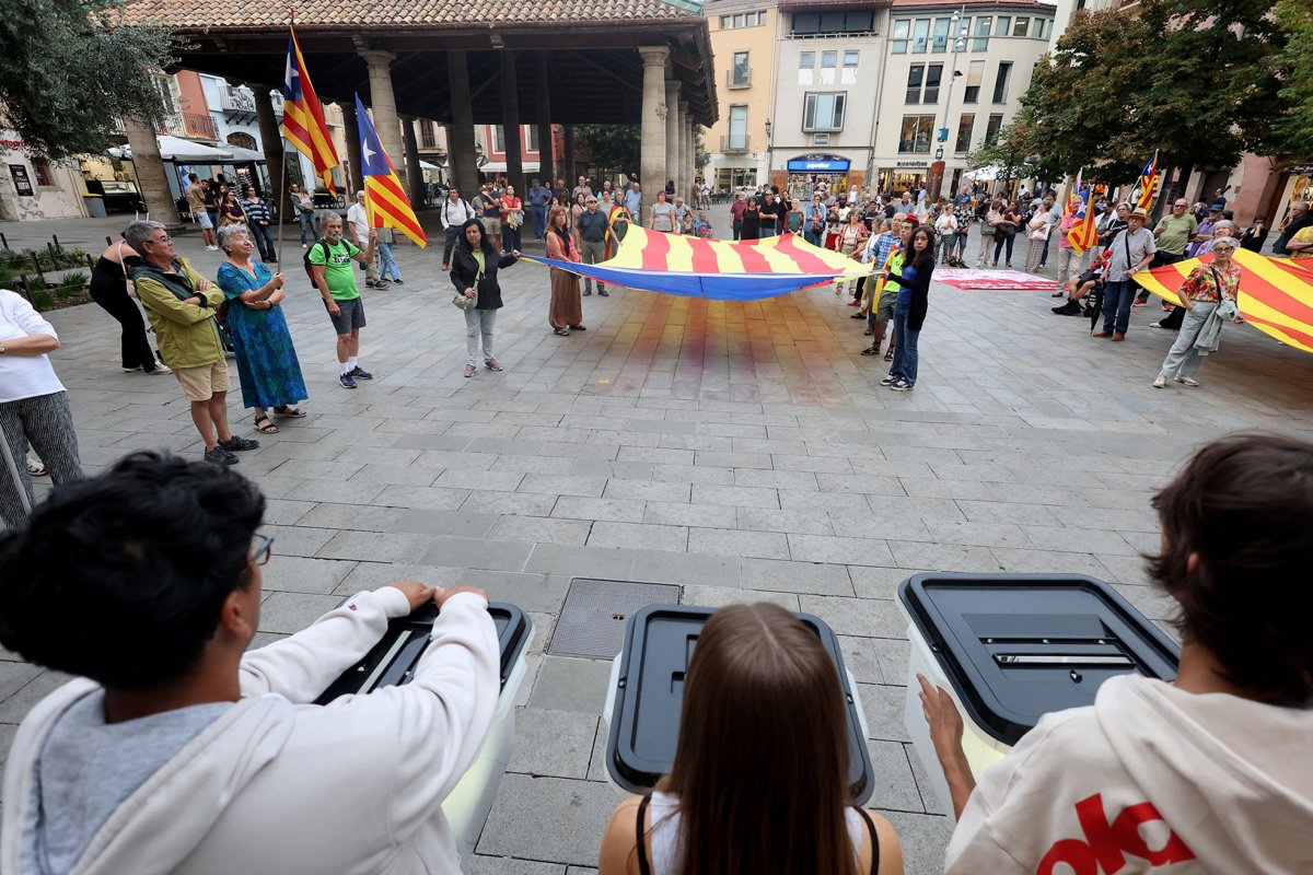 L’ANC il·luminarà la carena del Montseny coincidint amb el 3-O