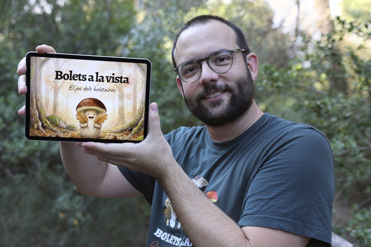 Un videojoc simula la cerca de bolets a boscos del Montseny