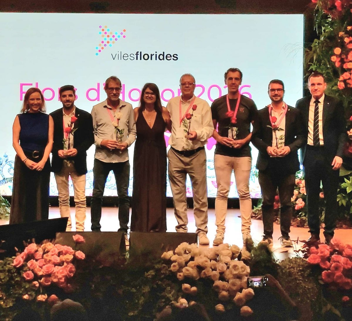 Mollet guanya any rere any les 4 Flors d’Honor de Viles Florides