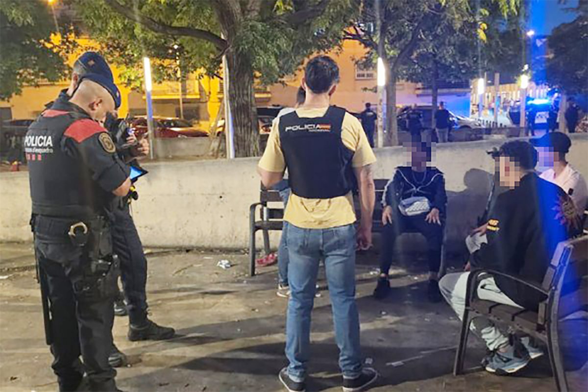 Detenen quatre multireincidents en un operatiu policial a Granollers